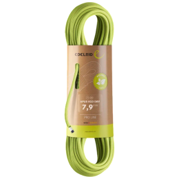 Cuerda Edelrid Apus Eco Dry 7,9mm 50m verde claro 138 oasis