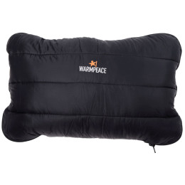 Almohadilla de plumón Warmpeace Péřový polštářek na zip negro Black