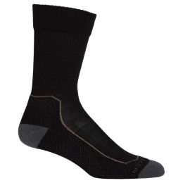 Calcetines de hombre Icebreaker Hike+ Light Crew negro Black/Mink/Monsoon