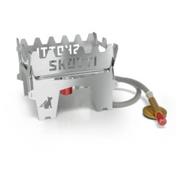 Hornillo de acampada SKOTTI Booster plata ocelová