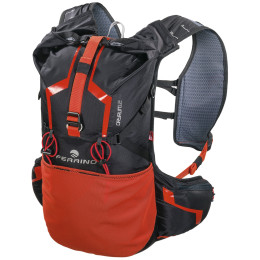 Mochila de carrera Ferrino Dry Run 12 negro/naranja Black