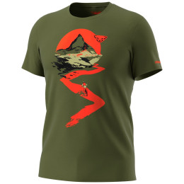 Camiseta de hombre Dynafit Artist Series Co T-Shirt M verde Winter Moss