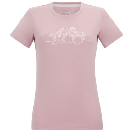 Camiseta de mujer Regatta Women’s Fingal Slogan rosa PowderLilac