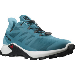 Calzado de hombre Salomon Supercross 3 Gore-Tex azul CrystalTeal