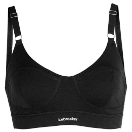 Sujetador Icebreaker Queens Clasp Bra negro Black