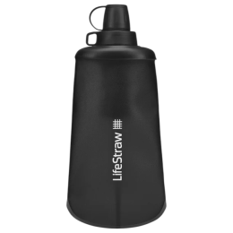 Botella con filtro LifeStraw Peak Squeeze Bottle 650ml negro Dark Grey