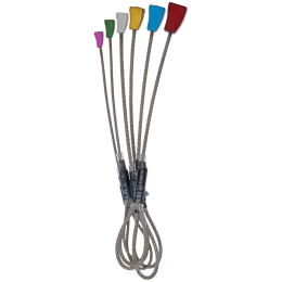 Juego de fisureros Wild Country Superlight Rock Set 1-6 mix1 Grey