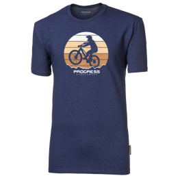 Camiseta funcional de hombre Progress Barbar Biker azul oscuro