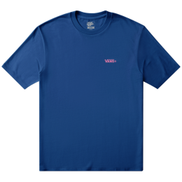 Camiseta de hombre Vans New Left Chest SS Tee azul classic blue