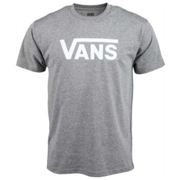 Camiseta de hombre Vans Mn Vans Drop V-B gris Grey Heather/White