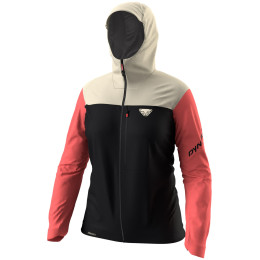 Chaqueta de mujer Dynafit Traverse 3L Jkt W negro/rosa black out OVERCAST/7960