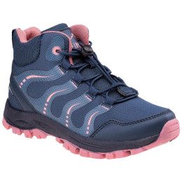 Calzado para niños Elbrus Erifis Mid Jr azul/rosa Midnight Navy/Ash Rose