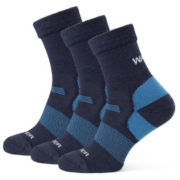 Calcetines de hombre Warg Merino Hike M 3-pack (2023) azul Navy