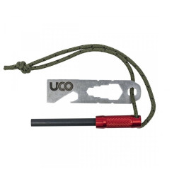 Pedernal UCO Survival Fire rojo Red