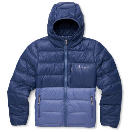 Chaqueta de plumón para mujer Cotopaxi W'S Fuego Max Down Hooded Jacket beige/azul Dusk and Blue Smoke