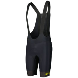 Pantalones cortos de ciclismo para hombre Scott Bibshorts RC Pro +++ negro/amarillo black/sulphur yellow