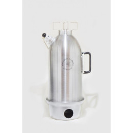 Samovar de acampada ALB forming Pro 1200 ml plata