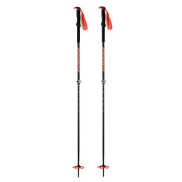 Bastones de esquí de travesía Dynafit Speedfit Vario negro/naranja Black/Orange