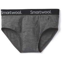 Calzoncillos de hombre Smartwool M Merino Sport Brief Boxed gris/negro medium gray heather