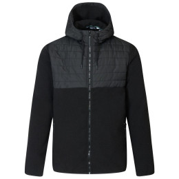 Chaqueta híbrida para hombre Regatta Frankie Borg Hybrid negro Black/Black