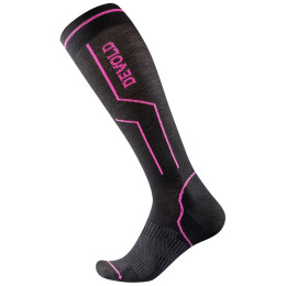 Medias de mujer Devold Compression Sport Woman Sock negro Black