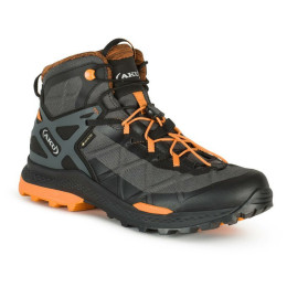 Calzado de hombre Aku Rocket Mid Gtx negro/naranja Black / Orange