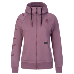 Sudadera de mujer Rafiki Nuria Zip violeta grape shake