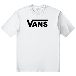 Camiseta de hombre Vans Classic Drop V SS Crew Tee-B blanco White/Black