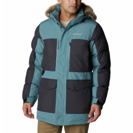 Chaqueta de hombre Columbia Marquam Peak Fusion™ Parka azul Metal, Shark