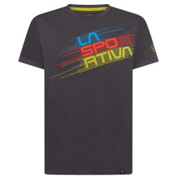 Camiseta de hombre La Sportiva Stripe Evo T-ShirtM gris Carbon