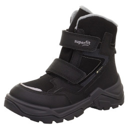 Botas de invierno para niños Superfit Snow Max Schwarz/Grau gris oscuro Schwarz/Grau