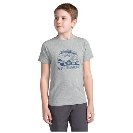 Camiseta para niños Kilpi Salo gris claro light grey