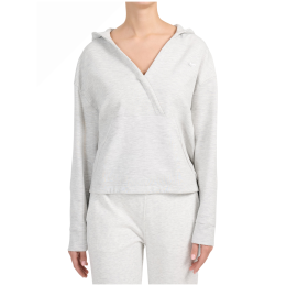 Sudadera de mujer 4F Sweatshirt F2661 gris claro Cold Light Grey Melange