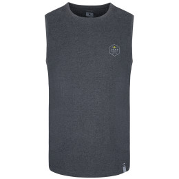 Camiseta sin mangas para hombre Loap Boxer negro TapShoeMelange/Gray