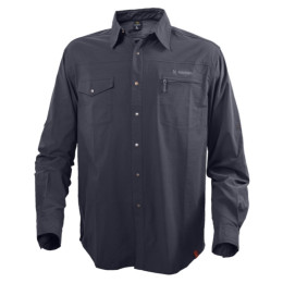 Camisa de hombre Warmpeace Moody gris iron