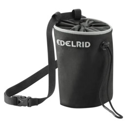 Saco de magnesio Edelrid Chalk Bag Rodeo small negro 010 black