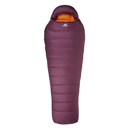 Saco de dormir de plumón Mountain Equipment Classic Eco 1000 Wmns Regular violeta Me-01730 Raisin