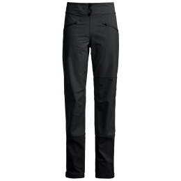 Pantalones de mujer Ortovox Venet Softshell Pants negro Black Raven