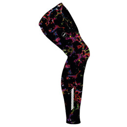 Perneras H.A.D. Go! Legwarmer Cosmic negro/rojo cosmic