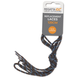 Cordones Regatta Laces x10 negro/azul Black/Pluto