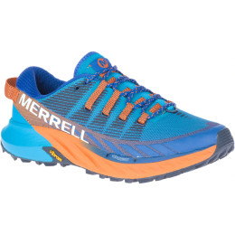 Zapatillas de carrera para hombre Merrell Agility Peak 4 azul/naranja Tahoe