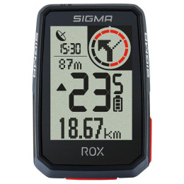 Ciclocomputador Sigma Rox 2.0 negro Black