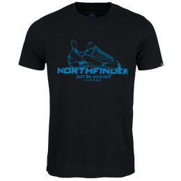 Camiseta de hombre Northfinder Allan negro Black