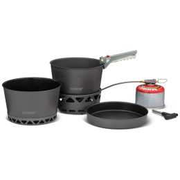 Juego de cocina Primus Primetech Stove Set II 2x2.3 L w. pan