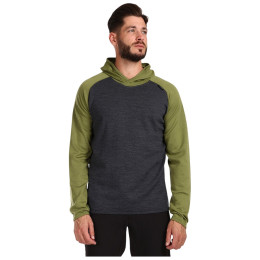 Sudadera de hombre Kilpi Moseo-M gris/verde GRN
