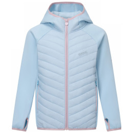 Chaqueta para niños Regatta Junior Andreson Hybrid Skyway azul claro Skyway