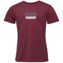 Camiseta de hombre Loap Bojar burdeos Red