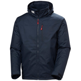 Chaqueta de hombre Helly Hansen Crew Hooded Midlayer Jacket 2 azul oscuro 597 Navy