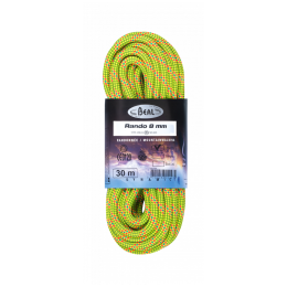 Cuerda de escalada Beal Rando GD 8 mm (48 m) amarillo Yellow