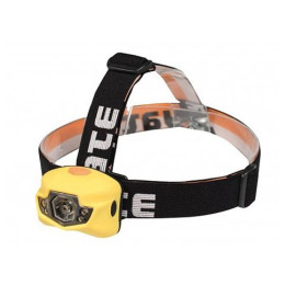Linterna frontal Yate Panter 3W amarillo
